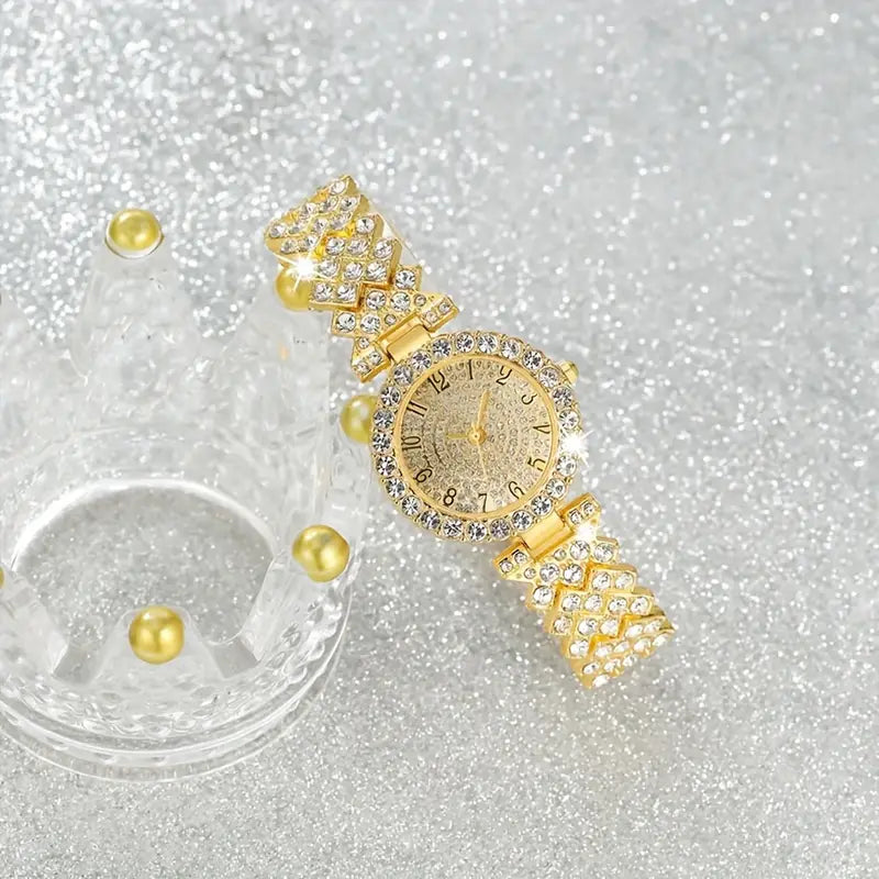 Set Orologio e Bracciale Luxe Radiance | Oro