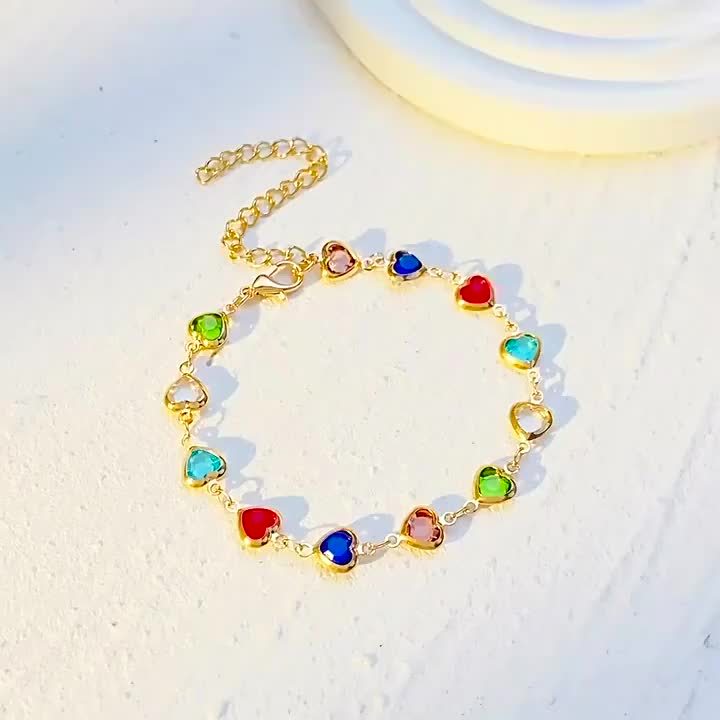 Concezione - Bracciale Unico a Forma di Cuore
