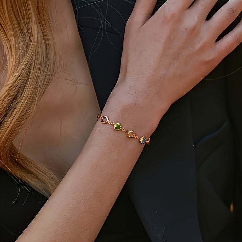 Concezione - Bracciale Unico a Forma di Cuore