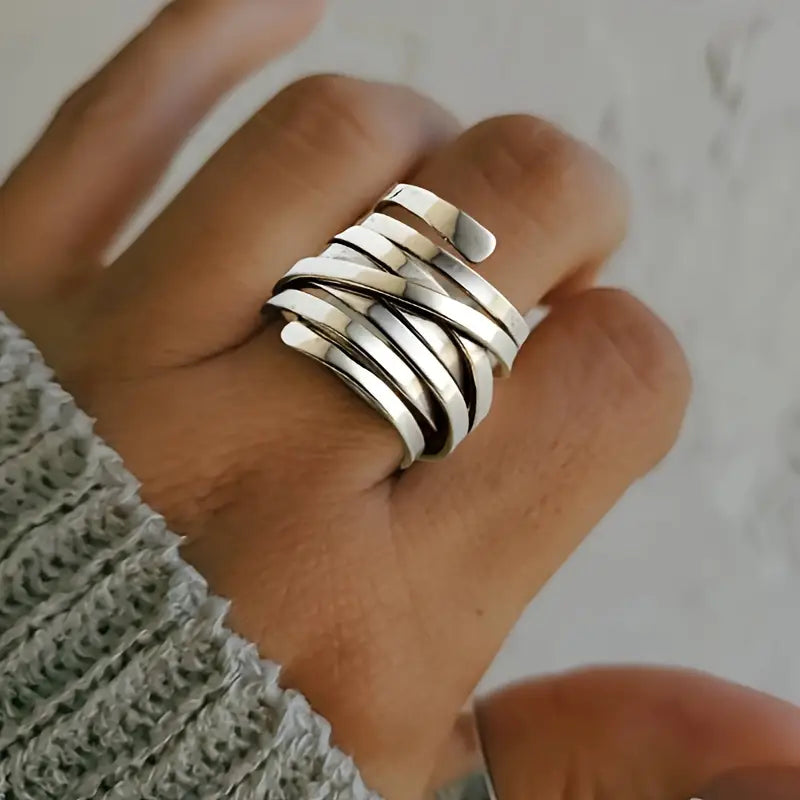 Teresa - Anello in Argento Vintage Elegante