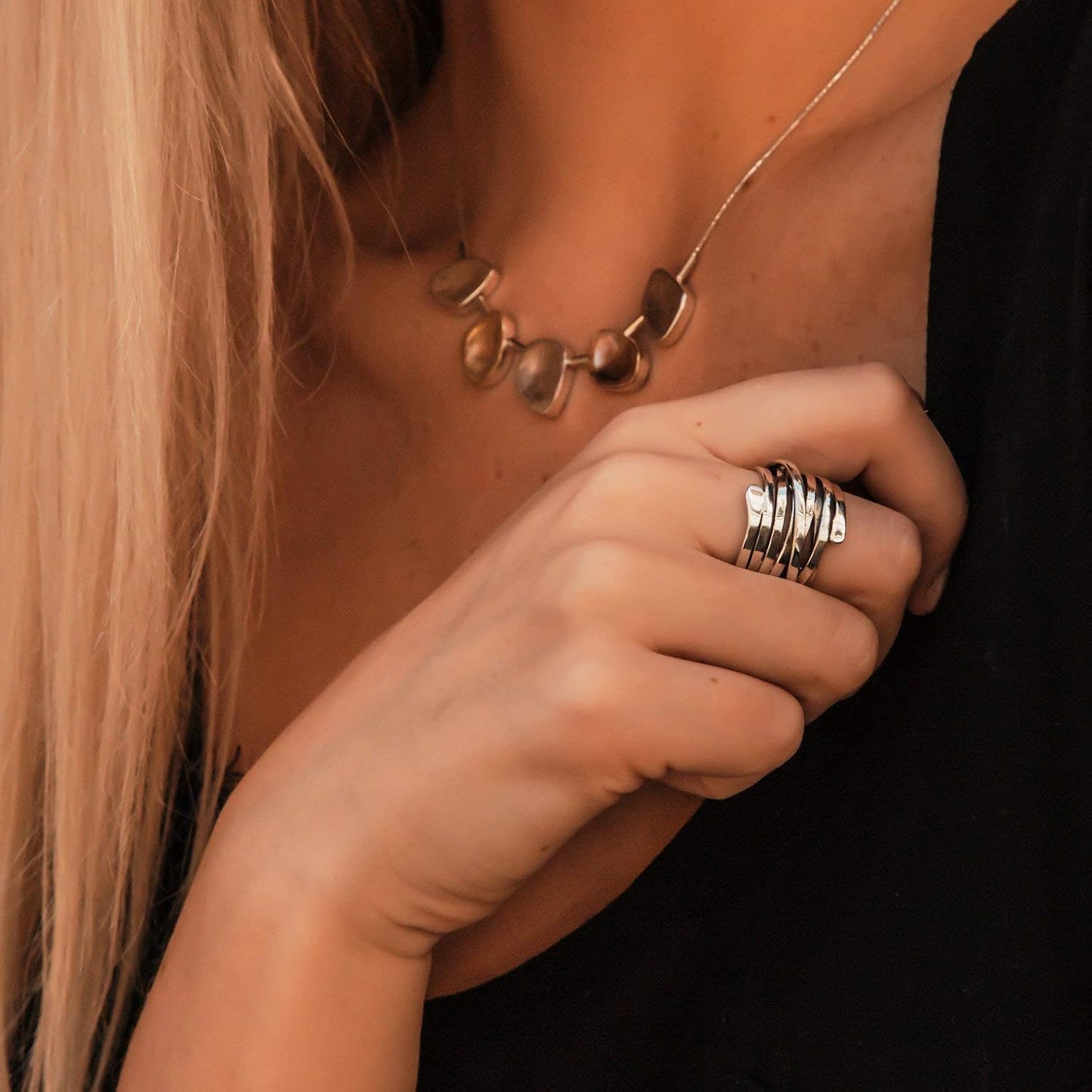 Teresa - Anello in Argento Vintage Elegante