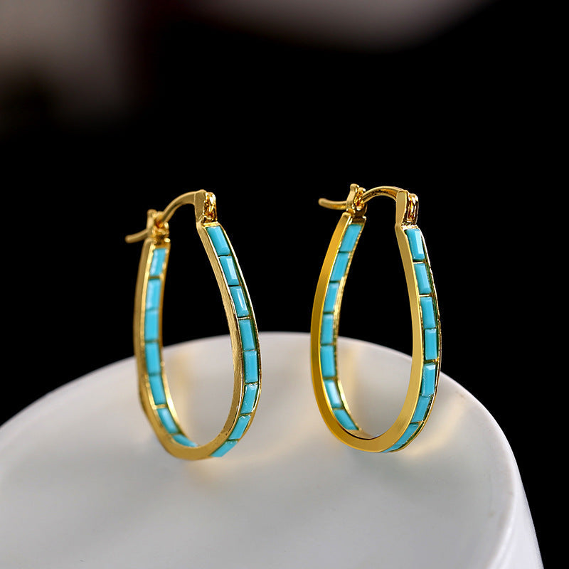 Orecchini Caspian Edge | Oro