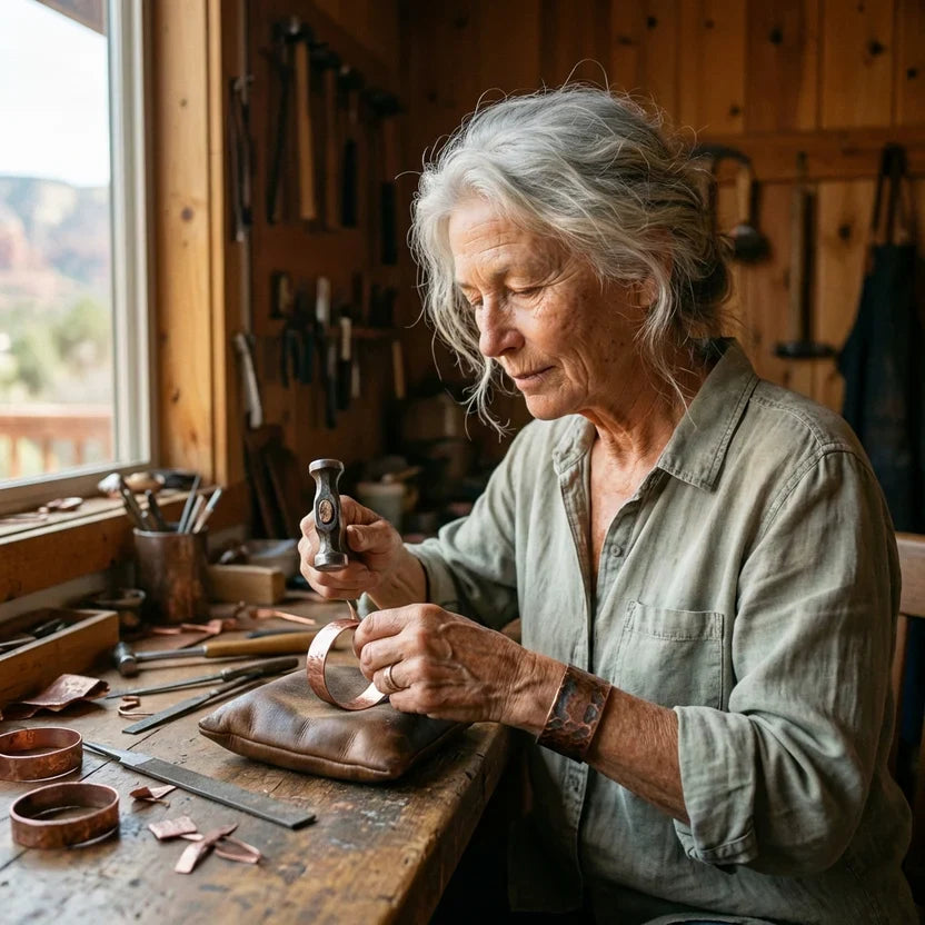 Vera's Vale Copper Earrings