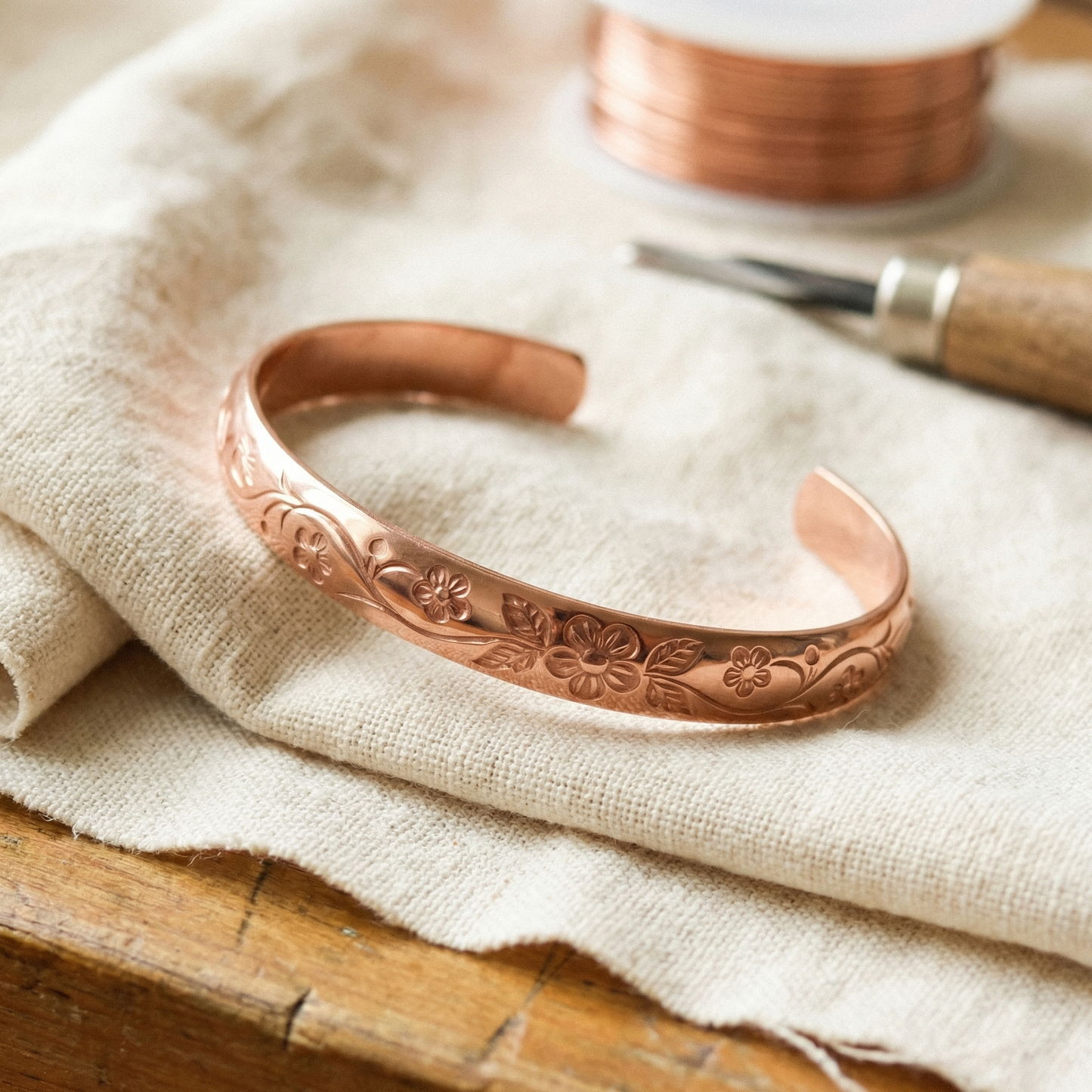 Bracciale in Rame Artigianale