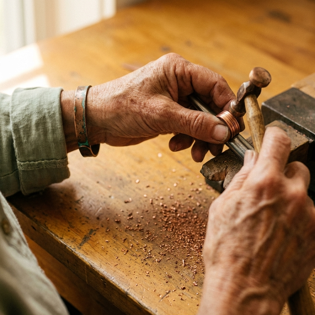 Anello in Rame Artigianale