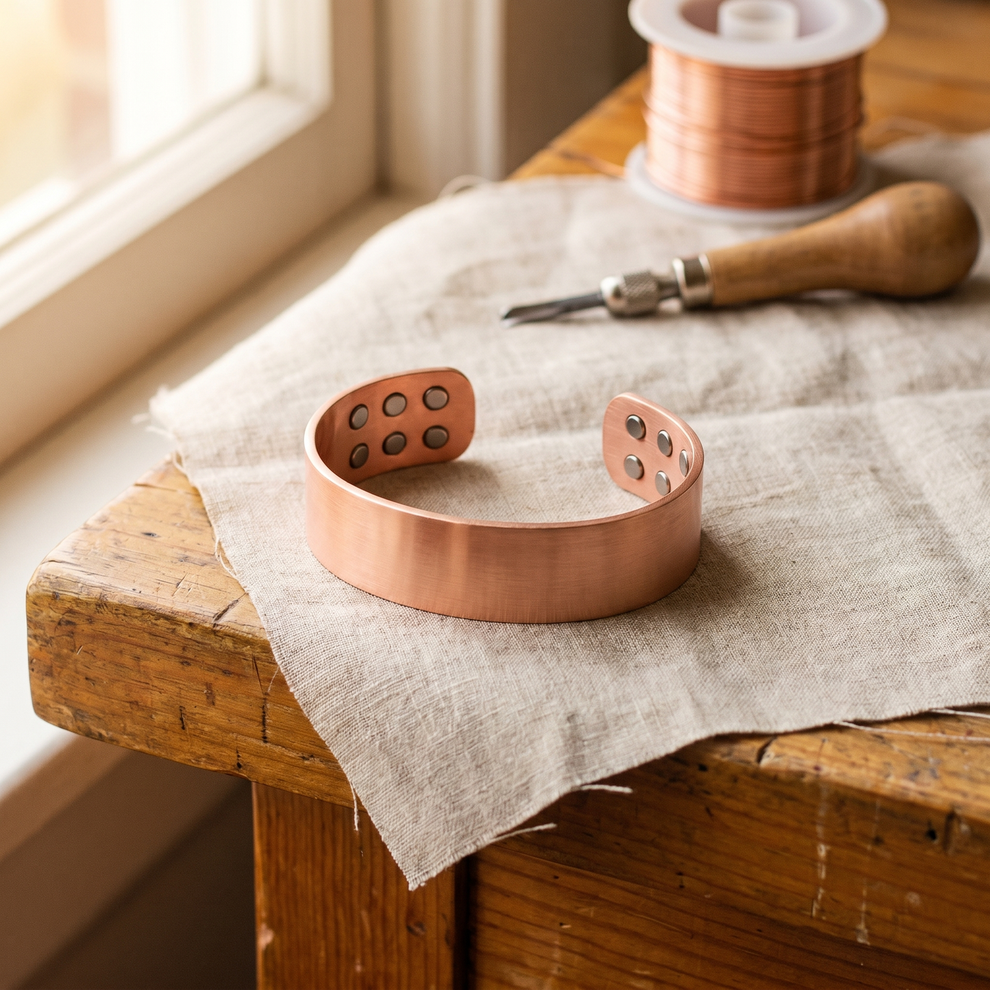 Bracciale in Rame Artigianale