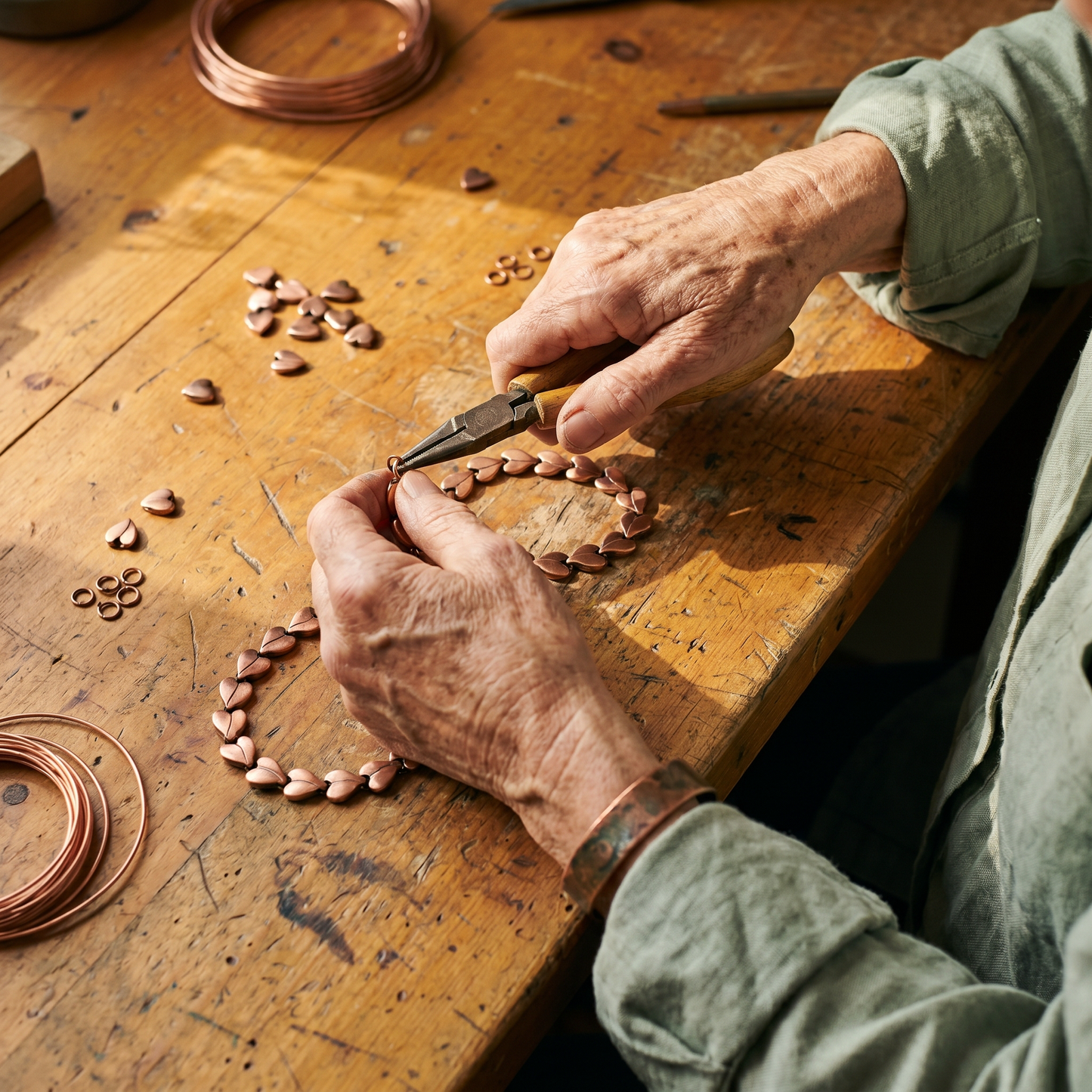 Collana in Rame Artigianale