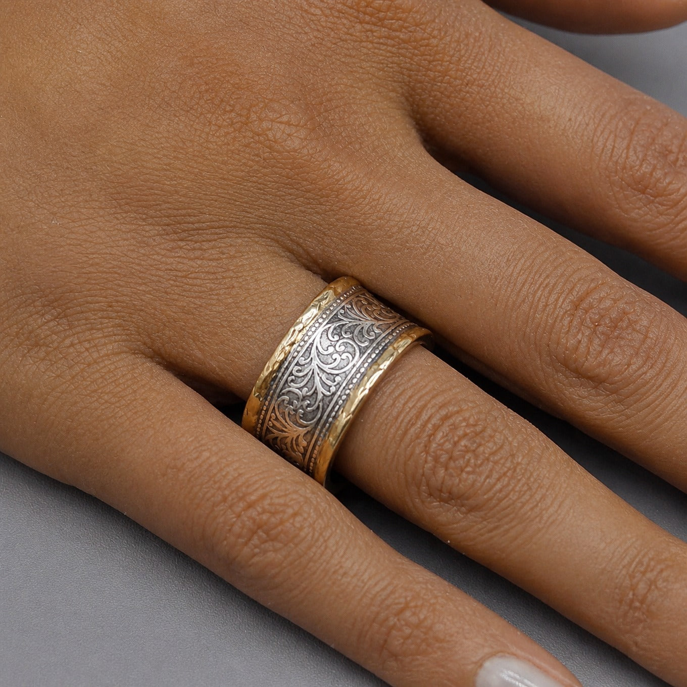 Anello Doppio Colore